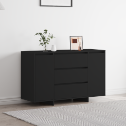 Sideboard Schwarz 120x41x75...