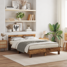 Holz Bettgestell Altholz...