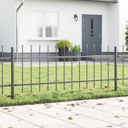 Gartenzaun mit Speartop...