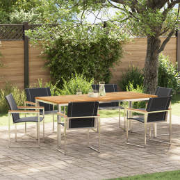 7-teiliges Garten Esszimmer...