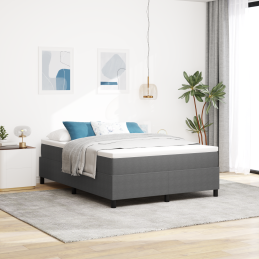 Boxspringbett Hellgrau...