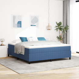 Boxspringbett Blau Super...