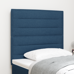 Kopfteil Linien Design Blau...