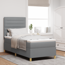 Boxspringbett mit Matratze,...
