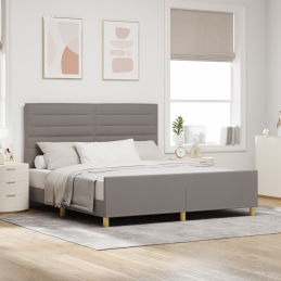 Bettgestell in Taupe,...