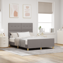 Bettgestell Taupe 140x200...