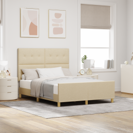 Bettgestell Creme 160x200...