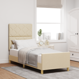Bettgestell Creme 80x200 cm...
