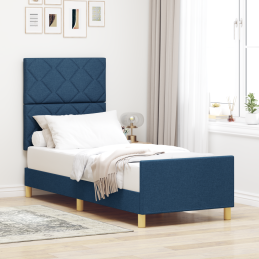 Blaues Bettgestell 80x200...