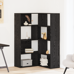 Eckschrank Schwarz Eiche...
