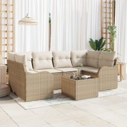 7-teiliges Garten Sofa Set...