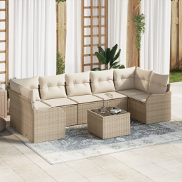 8-teiliges Garten-Sofa Set...