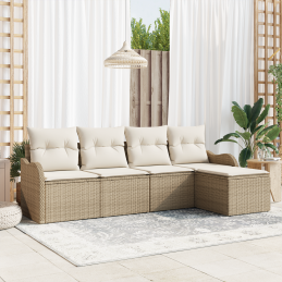 5-teiliges Garten-Sofa-Set...