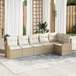 6-teiliges Garten Sofa Set...