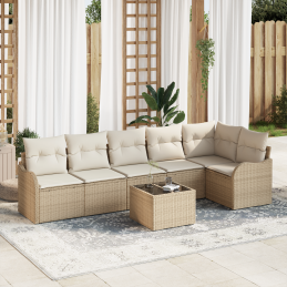 7-teiliges Garten Sofa Set...