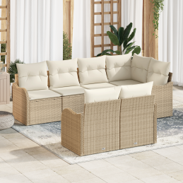 7-teiliges Garten Sofa Set...