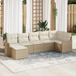 7-teiliges Garten Sofa Set...