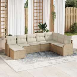8-teiliges Garten-Sofa-Set...