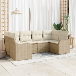 6-teiliges Garten Sofa Set...