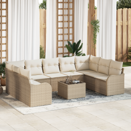 10-teiliges Garten Sofa Set...
