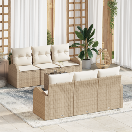 7-teiliges Garten Sofa Set...