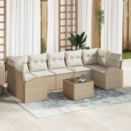 8-teiliges Garten-Sofa-Set...