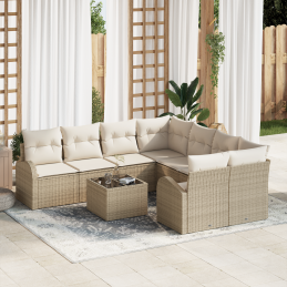 9-teiliges Garten Sofa Set...