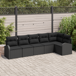 6-teiliges Garten-Sofa-Set...