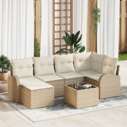 7-teiliges Garten-Sofa-Set...