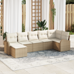 7-teiliges Garten-Sofa-Set...
