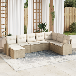 8-teiliges Garten-Sofa-Set...