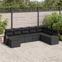 8-teilige Garten-Sofaset...