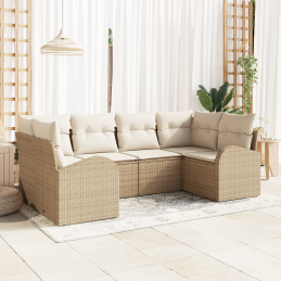 6-teiliges Garten Sofa Set...