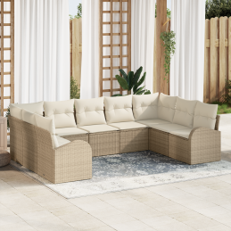 9-teiliges Garten Sofa Set...