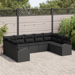 9-teiliges Garten-Sofa-Set...