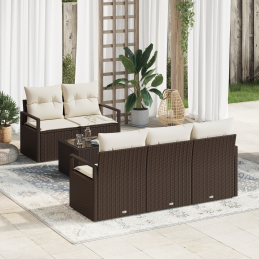 6-teiliges Garten-Sofaset...