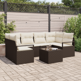 7-teiliges Garten Sofa Set...