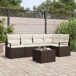 5-teiliges Garten-Sofa-Set...