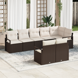 8-teiliges Garten-Sofa-Set...