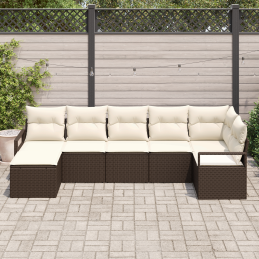 7-teilige Garten Sofa...