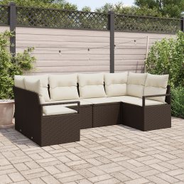 6-teiliges Garten Sofa Set...