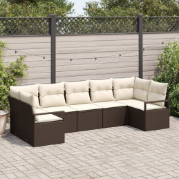 7-teiliges Garten-Sofa-Set...