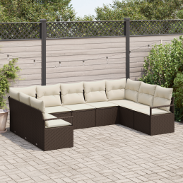 9-teiliges Garten Sofa Set...