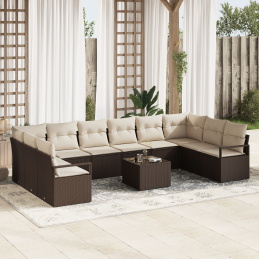 10-teiliges Garten-Sofa-Set...