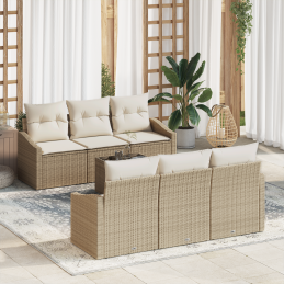 7-teiliges Garten-Sofa-Set...