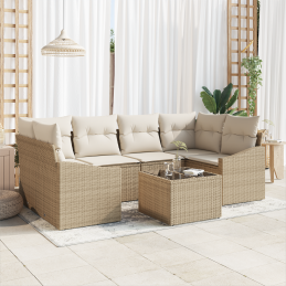 7-teiliges Garten Sofa Set...