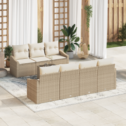 8-teiliges Garten-Sofa-Set...