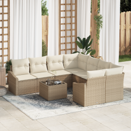 9-teiliges Garten-Sofa-Set...