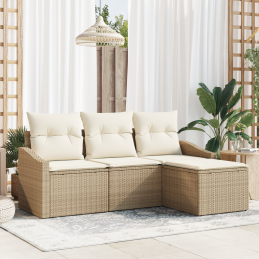 4-teiliges Garten Sofa Set...