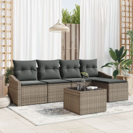 5-teiliges Garten-Sofa-Set...